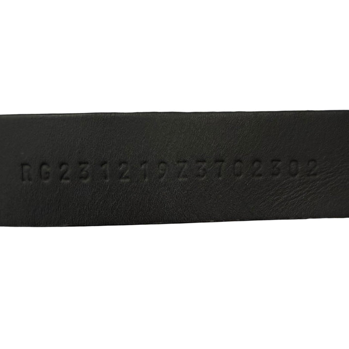 美品□HERMES エルメス RG231219Z ギーク レザー メッシュ アンクルストラップサンダル ブラック 37 イタリア製 レディース 保存袋付き