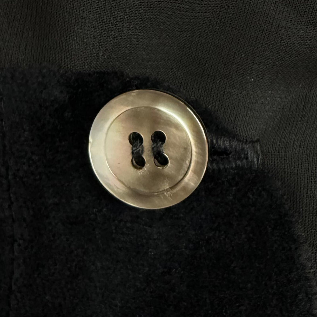美品★COMME des GARCONS コムデギャルソン 89SS ドット シースルー レイヤード ジャケット ブラック S 日本製 正規品 レディース