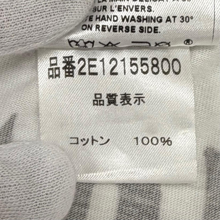 極美品★Christian Dior クリスチャンディオール 02SS 2E12155800 コットン100％ ジョン・ガリアーノ期 タンクトップ 38 正規品