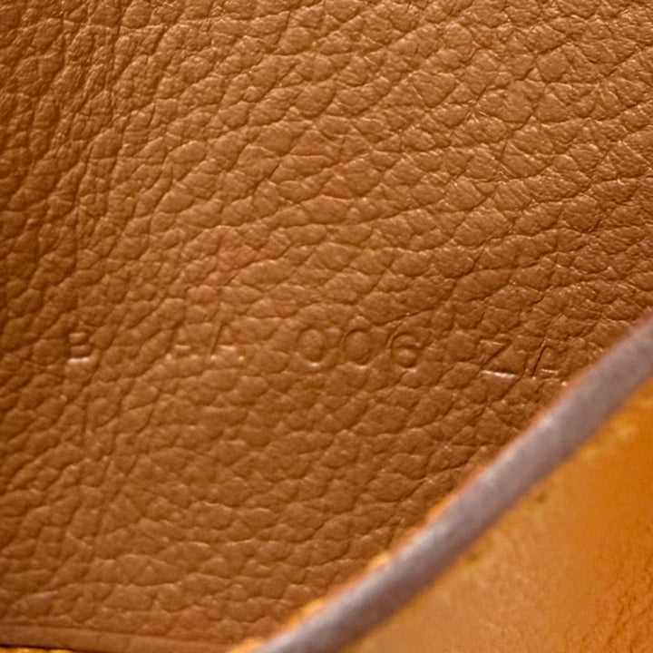 極美品□HERMES エルメス R.M.S. エバーカラー クルードセル レザーカードケース アプリコット ゴールド B刻印 フランス製 メンズ 箱付き