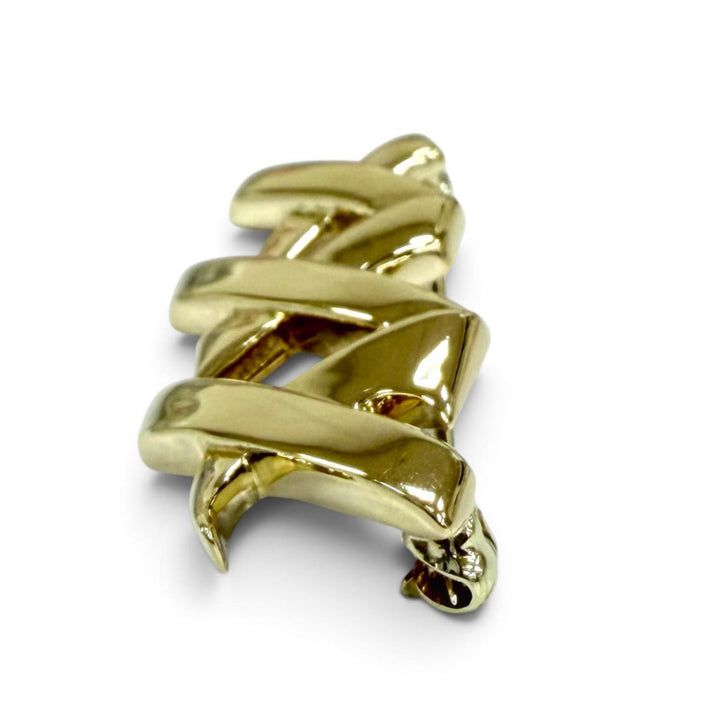 美品☆TIFFANY&amp;Co. ティファニー ヴィンテージ パロマピカソ キス ブローチ 18K(YG) ブローチ イエローゴールド 重量5.32g レディース