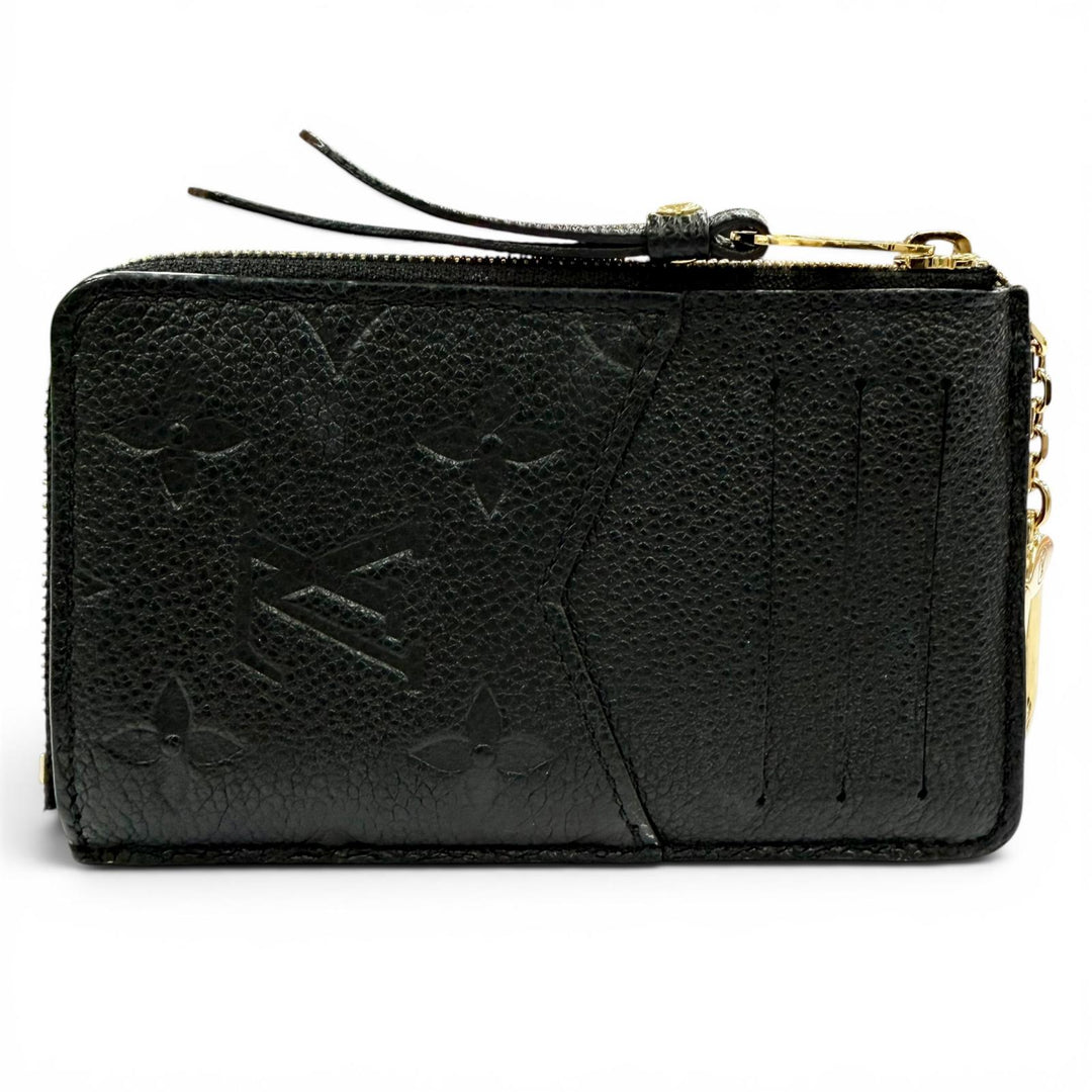 良品◇LOUIS VUITTON ルイヴィトン M69421 ポルトカルトレクトヴェルソ モノグラム アンプラント レザーフラグメントケース カードケース