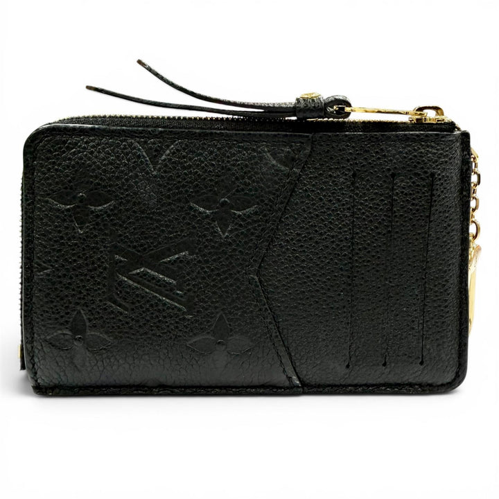 良品◇LOUIS VUITTON ルイヴィトン M69421 ポルトカルトレクトヴェルソ モノグラム アンプラント レザーフラグメントケース カードケース