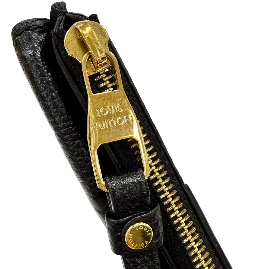 良品◇LOUIS VUITTON ルイヴィトン M69421 ポルトカルトレクトヴェルソ モノグラム アンプラント レザーフラグメントケース カードケース