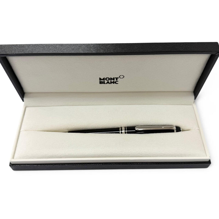 極美品□MONTBLANC モンブラン プラチナライン マイスターシュテュック クラシック ツイスト式 ボールペン ブラック ドイツ製 筆記確認済