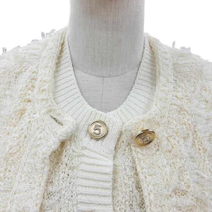 極美品◇CHANEL シャネル 21SS P70909 P70821 P70910 5ボタン ランウェイルック ヴィルジニー ヴィアール期 3P セットアップ 36/36/38