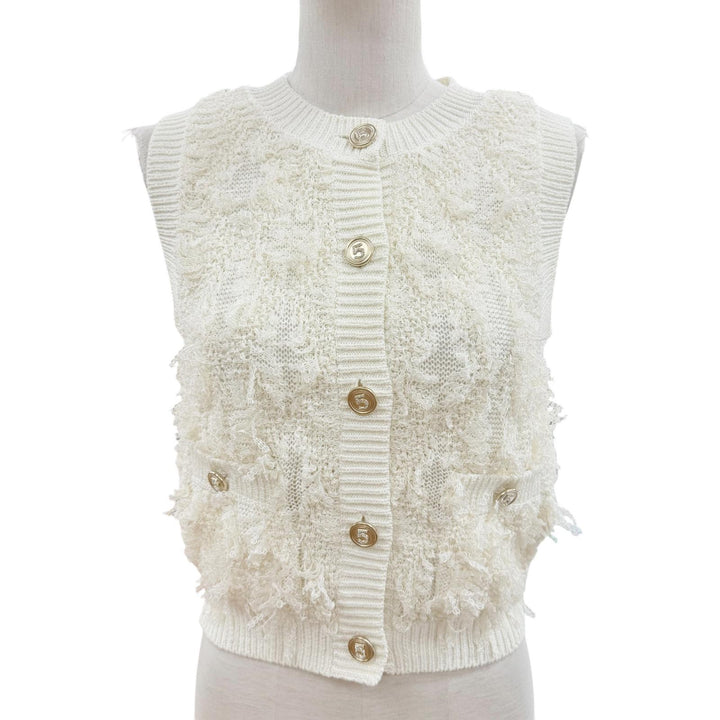 極美品◇CHANEL シャネル 21SS P70909 P70821 P70910 5ボタン ランウェイルック ヴィルジニー ヴィアール期 3P セットアップ 36/36/38