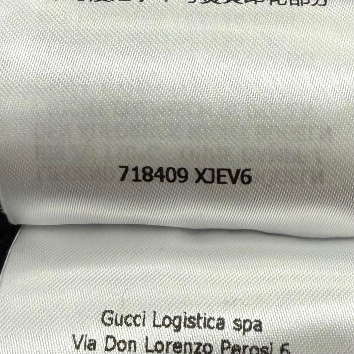 極美品★GUCCI グッチ 22AW 718409 コットン100％ ジップデザイン ロゴフーディ パーカー ブラック XS イタリア製 正規品 レディース
