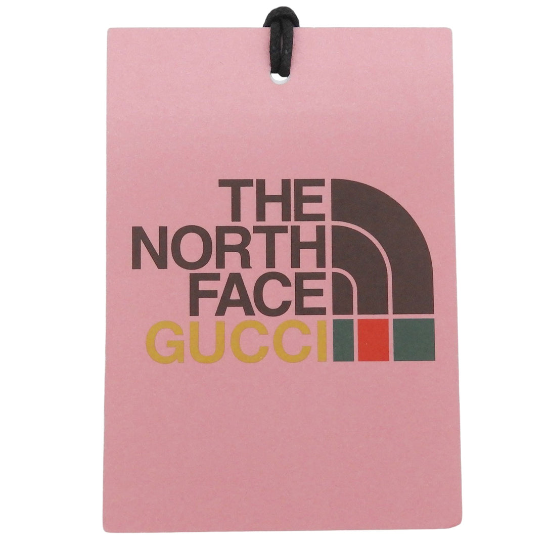 未使用品▲GUCCI×THE NORTH FACE グッチ×ザ・ノースフェイス 672475 コットン100％ フォレストプリント 半袖Ｔシャツ S 伊製 正規品
