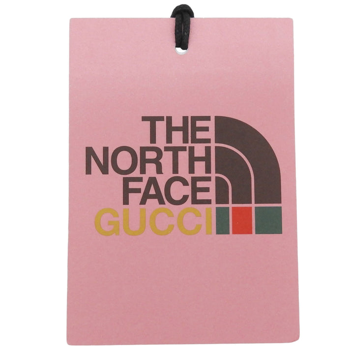 未使用品▲GUCCI×THE NORTH FACE グッチ×ザ・ノースフェイス 672475 コットン100％ フォレストプリント 半袖Ｔシャツ S 伊製 正規品