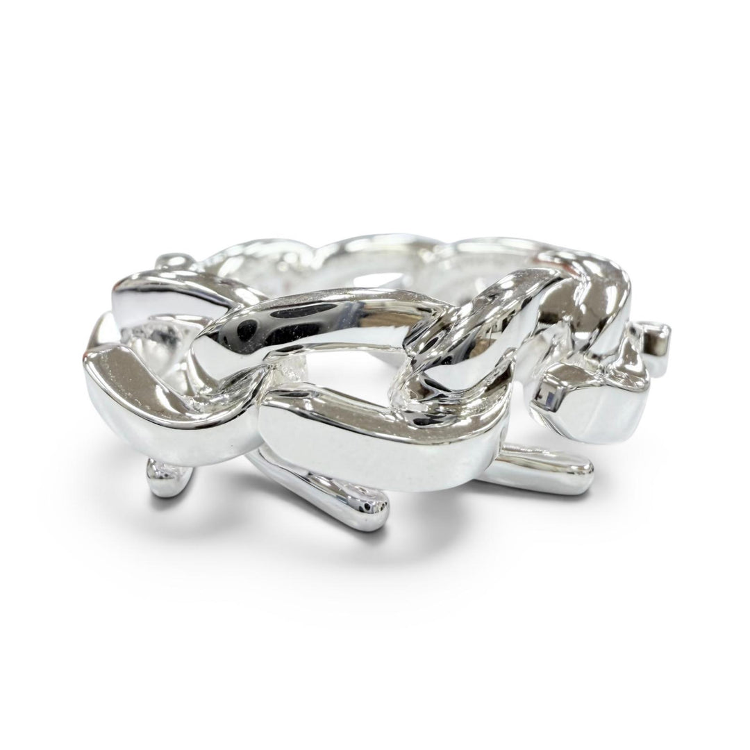 極美品☆TIFFANY&amp;Co. ティファニー フォージ AG925 アクセサリー リング 指輪 シルバー 50（JP11号相当） 重量12.06g レディース メンズ