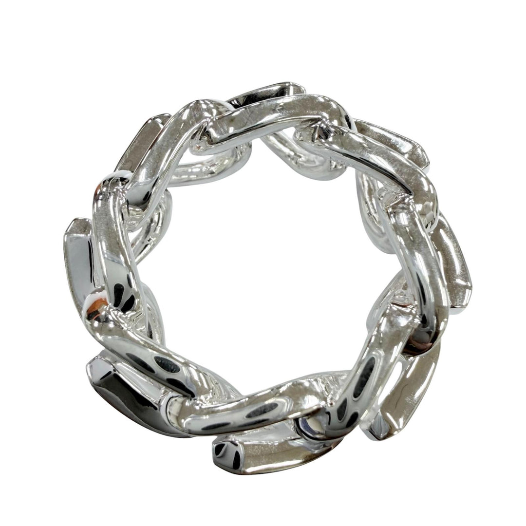 極美品☆TIFFANY&amp;Co. ティファニー フォージ AG925 アクセサリー リング 指輪 シルバー 50（JP11号相当） 重量12.06g レディース メンズ