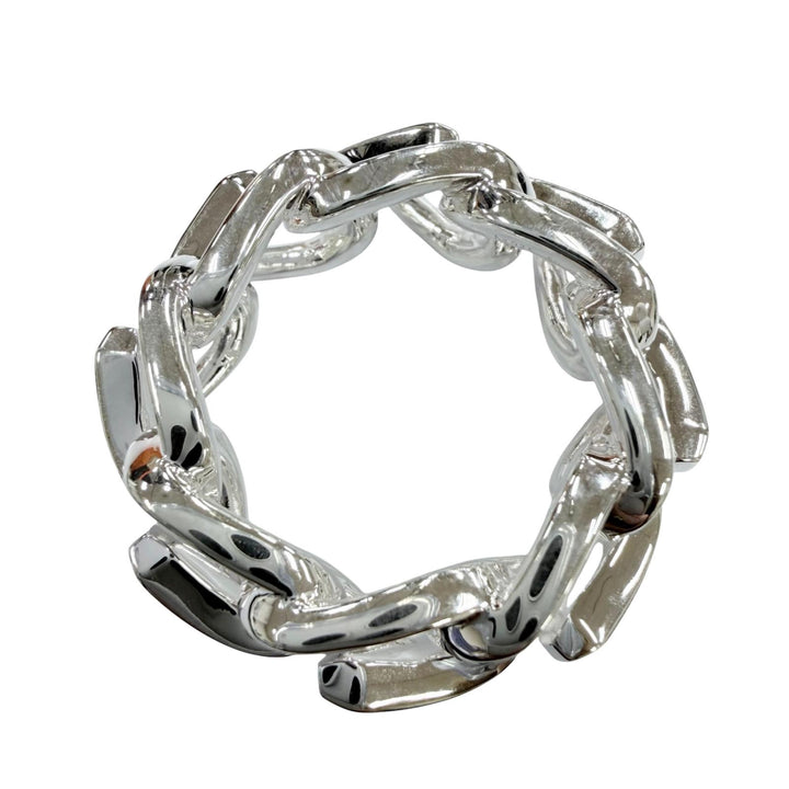 極美品☆TIFFANY&amp;Co. ティファニー フォージ AG925 アクセサリー リング 指輪 シルバー 50（JP11号相当） 重量12.06g レディース メンズ