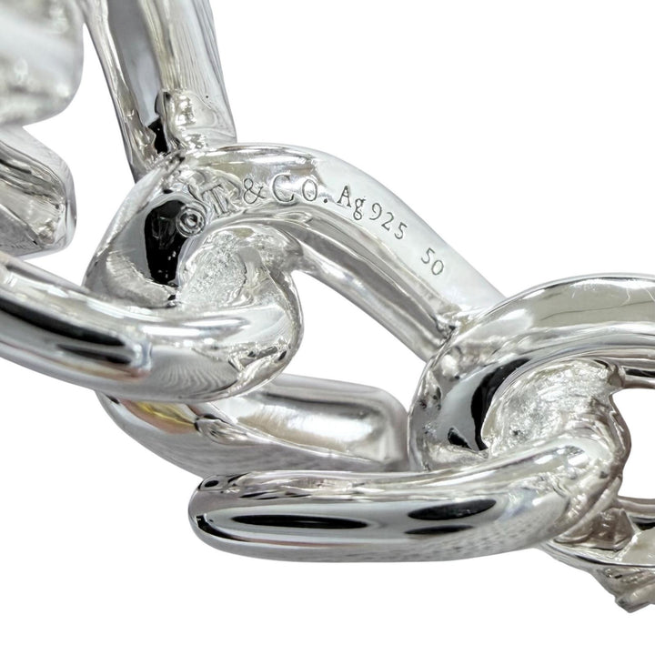 極美品☆TIFFANY&amp;Co. ティファニー フォージ AG925 アクセサリー リング 指輪 シルバー 50（JP11号相当） 重量12.06g レディース メンズ
