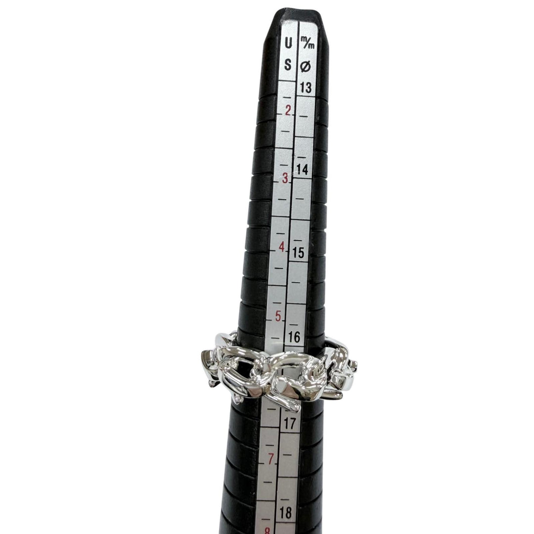 極美品☆TIFFANY&amp;Co. ティファニー フォージ AG925 アクセサリー リング 指輪 シルバー 50（JP11号相当） 重量12.06g レディース メンズ