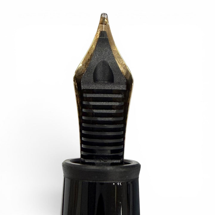 極美品▼MONTBLANC UNICEF モンブラン ユニセフ マイスターシュテュック ペン先18K Mニブ キャップサファイア ホワイトスター 万年筆