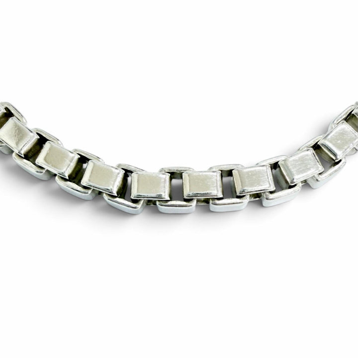 極美品△TIFFANY&amp;Co. ティファニー ベネチアン ブレスレット アクセサリー AG925 シルバー 重量15.54g レディース メンズ 箱・保存袋付き