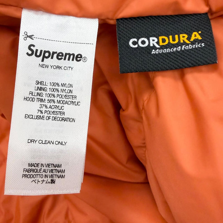 極美品□Supreme シュプリーム 25AW Cordura Snorkel Coat コーデュラナイロン JAPAN ONLY 中綿 パテッドコート ブラック L 正規品