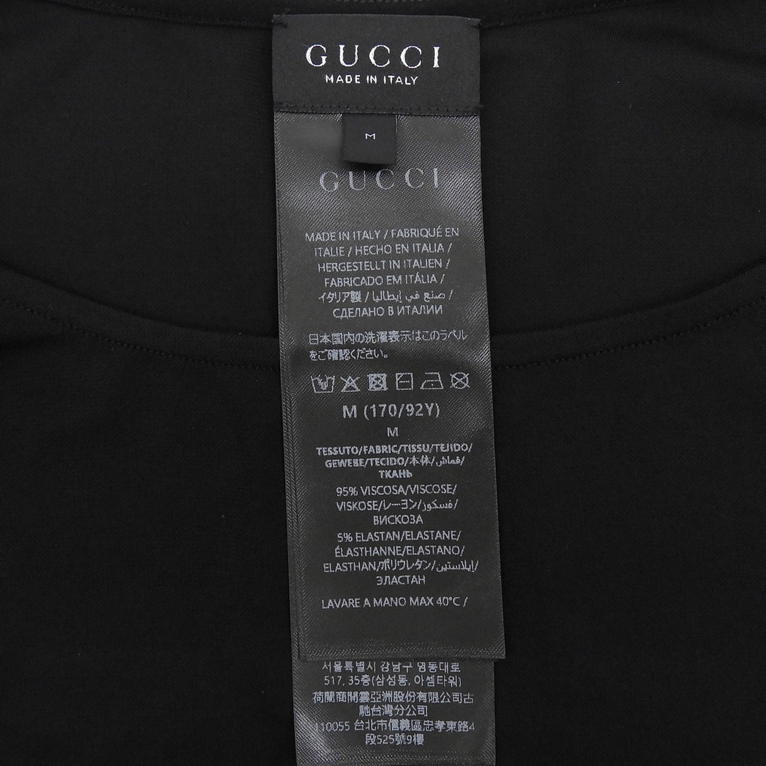 極美品▲GUCCI グッチ 2025年製 872686 ホースビット キャミソール ブラック M イタリア製 正規品 レディース 箱付き