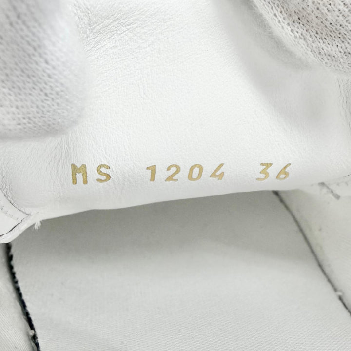 極美品△LOUIS VUITTON ルイヴィトン 2024年 1AGYFO LV ラグーン モノグラムデニム ローズ ローカットスニーカー ピンク 36 定価158400円