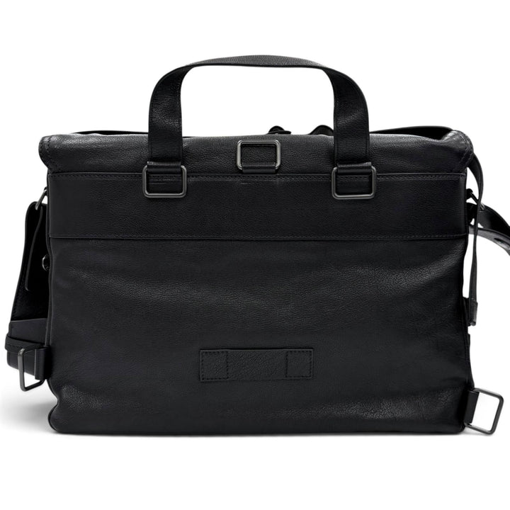 未使用品▼PRADA プラダ 2VD085 バッファローレザー トライアングルロゴ 三角プレート メッセンジャーバッグ ショルダーバッグ ブラック