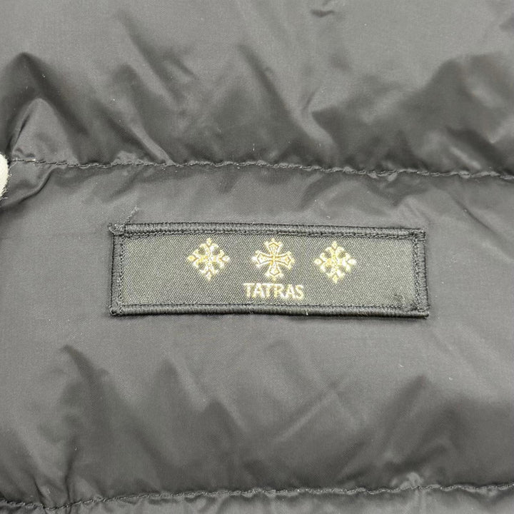 美品☆TATRAS タトラス LJXA0005013588 POLITEAMA ポリテアマ ダウンコート ブラック 03 正規品 レディース ガーメント・ハンガー付
