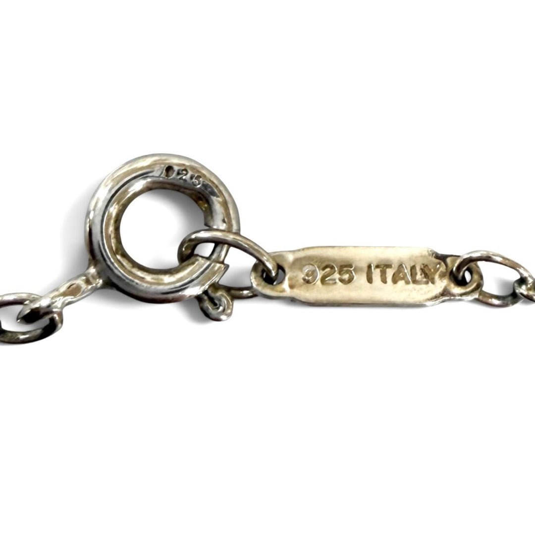 良品★TIFFANY&amp;Co. ティファニー 925 1837 エレメント 3連タグ ネックレス ペンダント シルバー イタリア製 重量7.2g レディース