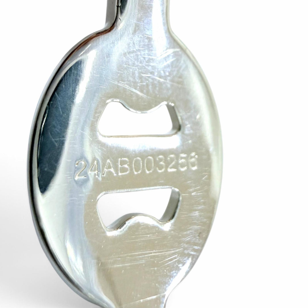 極美品☆HERMES エルメス シェーヌダンクル アンシェネ ST AG925 クロス付 ブレスレット バングル シルバー 重量18.7g レディース メンズ