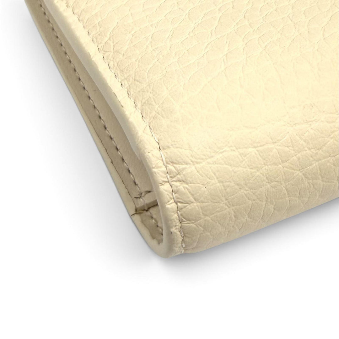 美品★LOUIS VUITTON ルイヴィトン LV ヴェルティカル ウォレット トリヨンレザー クロコダイル 二つ折り 長財布 アイボリー 箱・袋付