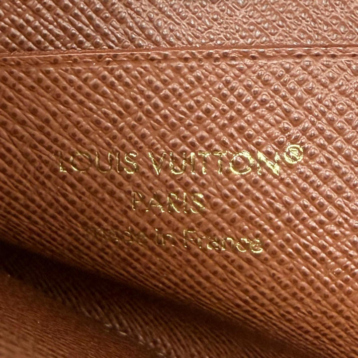 美品★LOUIS VUITTON ルイヴィトン M83476 ポルトフォイユ ノア コンパクト アルマニャック レザー コインケース 仏製 箱・保存袋付き