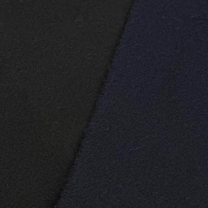 極美品▼HERMES エルメス シュヴァル オ トレ カシミヤ100% 羊革 ラムレザー使い ロゴ刺繍 フリンジ マフラー ネイビー ブラック 正規品