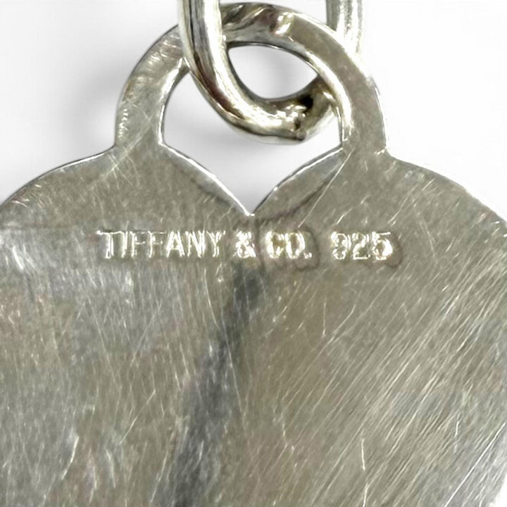 美品★TIFFANY&amp;Co. ティファニー 925 ハートタグ トグル チョーカー ネックレス アクセサリー シルバー 重量77.8g レディース