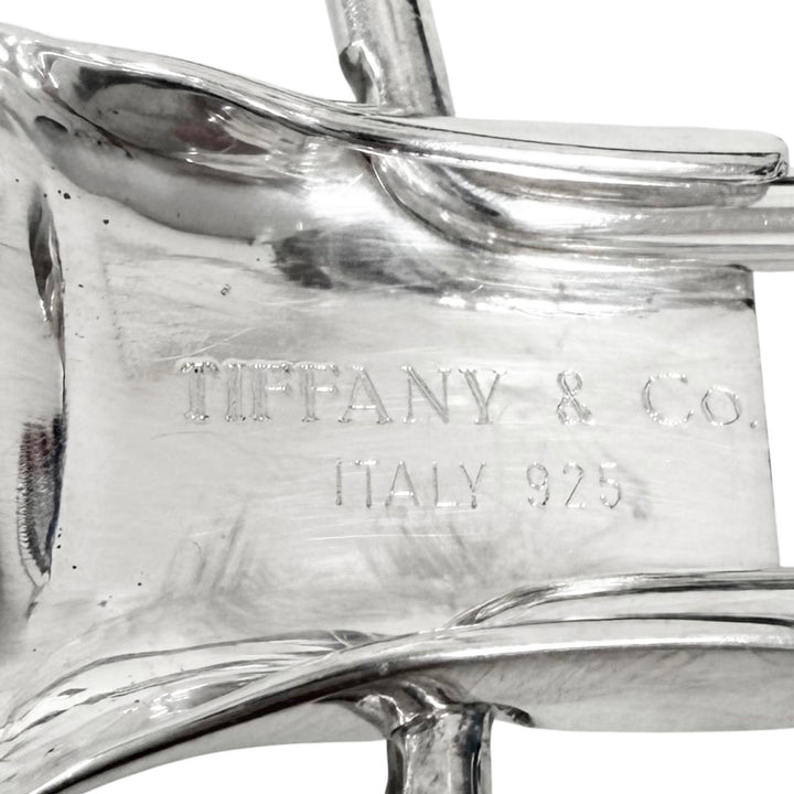美品□TIFFANY&amp;Co. ティファニー ヴィンテージ SV925 折り畳み式 シューホーン 靴ベラ シルバー イタリア製 重量30g メンズ オススメ◎