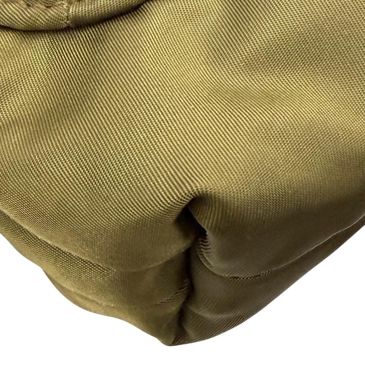極美品▼Felisi フェリージ 20-55/1 バリスティックナイロン レザー スクエア リュックサック デイパック カーキ イタリア製 メンズ