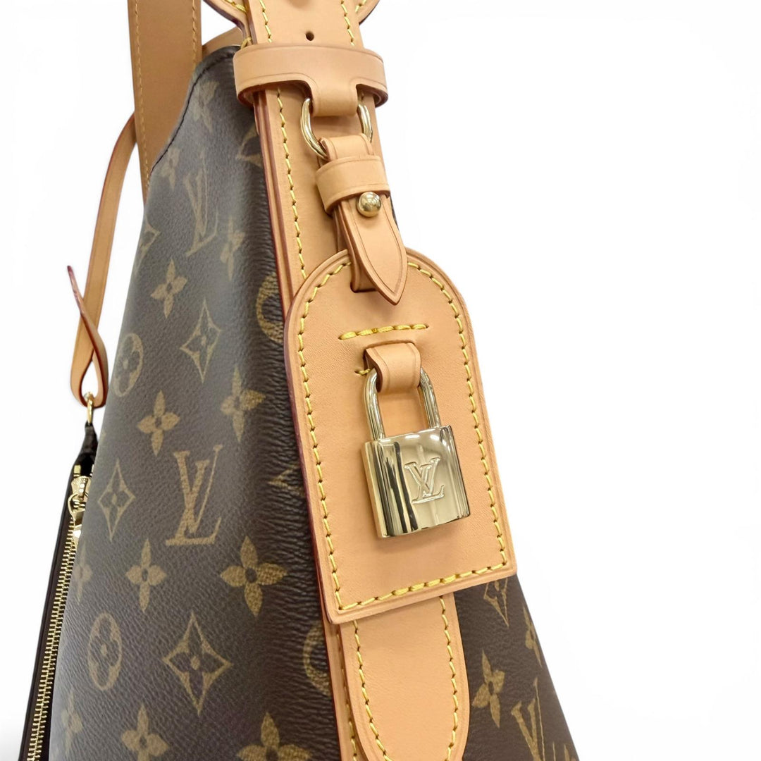 極美品△LOUIS VUITTON ルイヴィトン M12926 オール イン GM モノグラムキャンバス ポーチ付 バケットバッグ ショルダーバッグ ブラウン