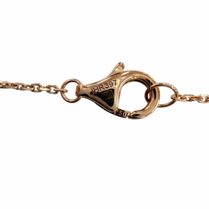 美品☆Cartier カルティエ JHR397 トリニティ ペンダント ブリリアントカット ダイヤモンド AU750（PG×YG×WG）重量2.86g レディース