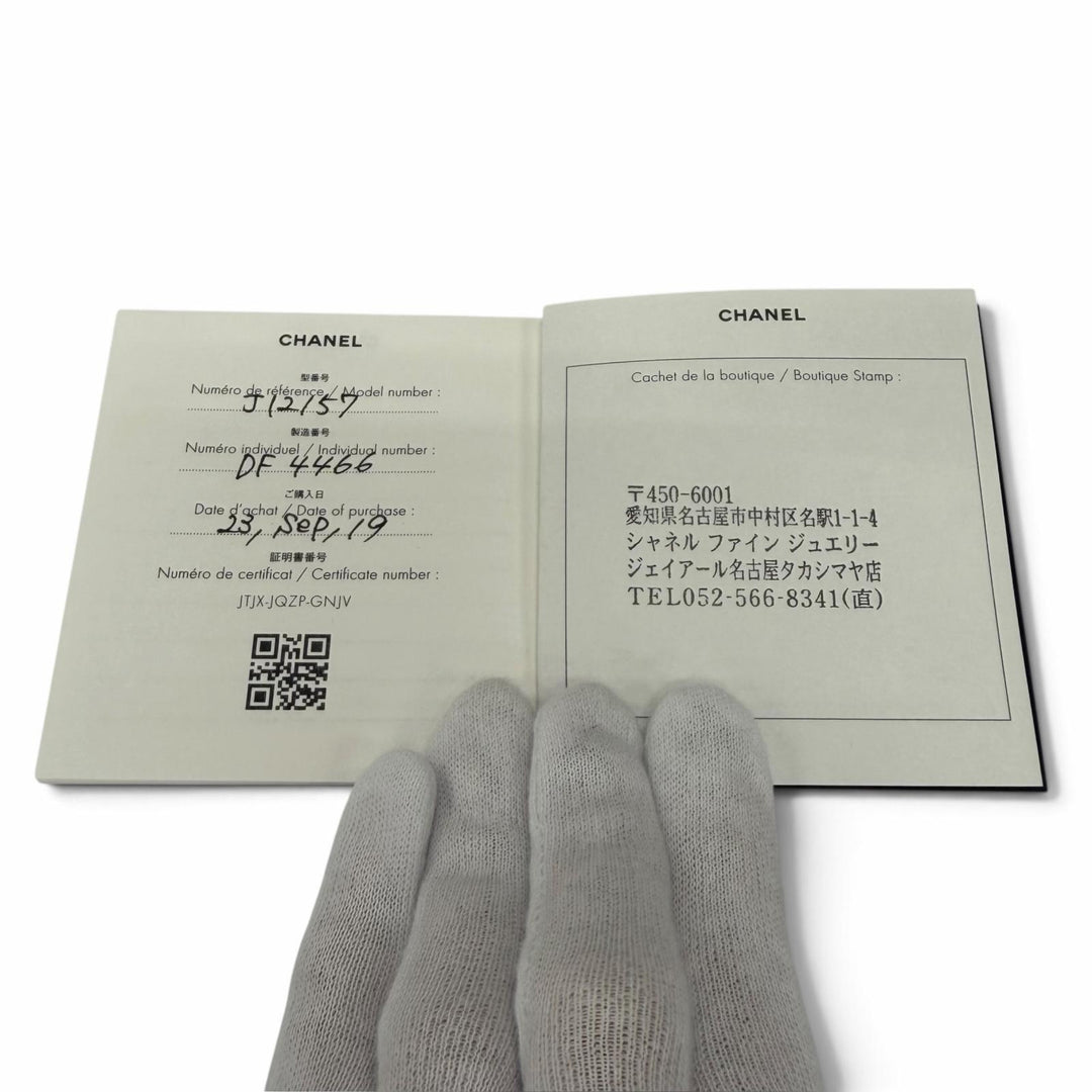 良品★CHANEL シャネル J12157 ココクラッシュ コレクション シングル イヤカフ AU750(YG) 2023年9月購入 キルティング 重量2.54g 箱付