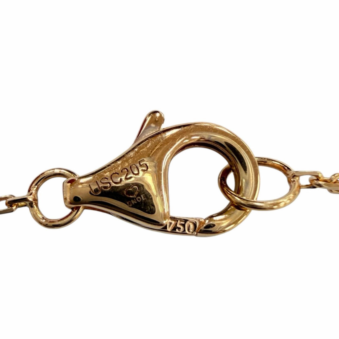 美品☆Cartier カルティエ USC205 トリニティ ペンダント ブリリアントカット ダイヤモンド AU750（PG×YG×WG）重量2.9g 箱付