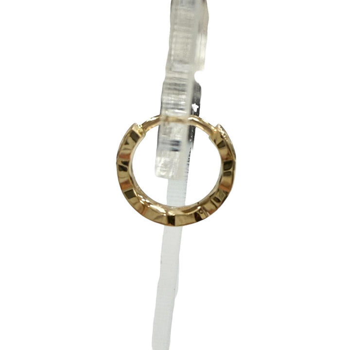 極美品▼CHANEL シャネル FF3615 750(YG) ココクラッシュ 片耳用 シングル ピアス イエローゴールド 重量1.6g レディース アクセサリー