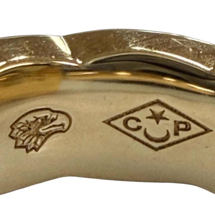 極美品▼CHANEL シャネル FF3615 750(YG) ココクラッシュ 片耳用 シングル ピアス イエローゴールド 重量1.6g レディース アクセサリー