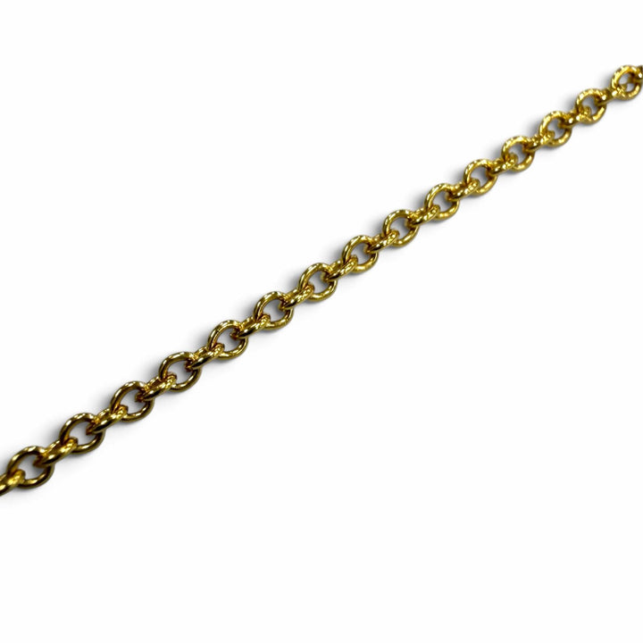 美品▼TIFFANY&amp;Co. ティファニー 750(YG) 19Pダイヤモンド ハートモチーフ チェーン ネックレス イエローゴールド 重量3.16g レディース