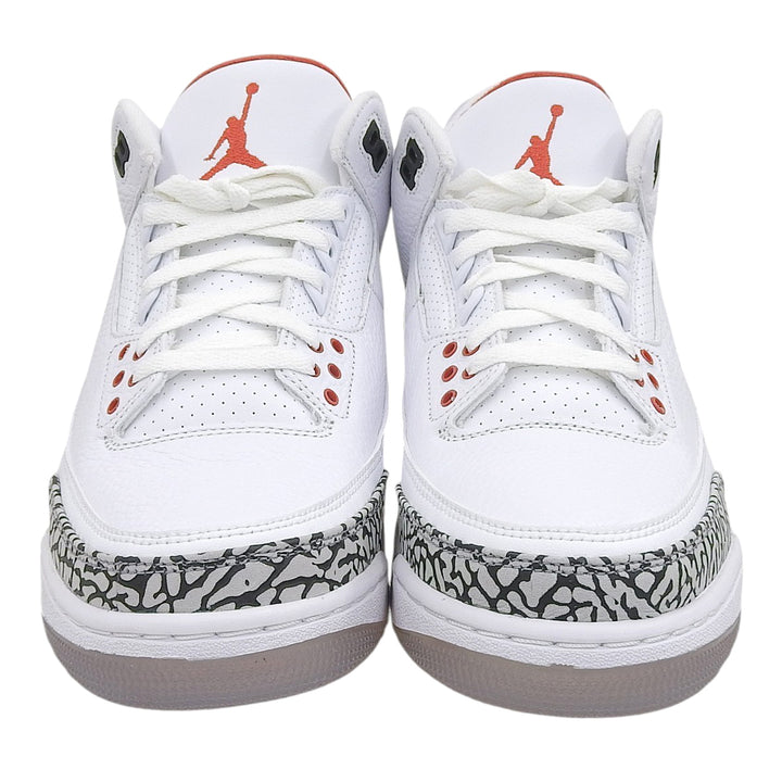 未使用品▲NIKE ナイキ 923096-101 AIR JORDAN 3 RETRO NRG エアジョーダン3 レトロ フリースローライン レザースニーカー 27cm 箱付き