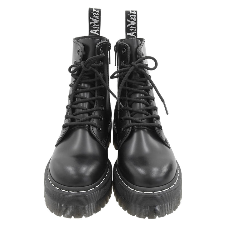 未使用品▲Dr.Martens ドクターマーチン 32196001 JADAN WS 8ホール ブーツ ホワイトステッチ レザーブーツ ブラック UK6 箱・保存袋付き