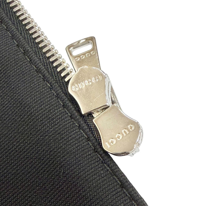極美品△GUCCI グッチ 361308 ビットデザイン スタンドカラー ロングコート ブラック シルバー金具 36 イタリア製 正規品 レディース