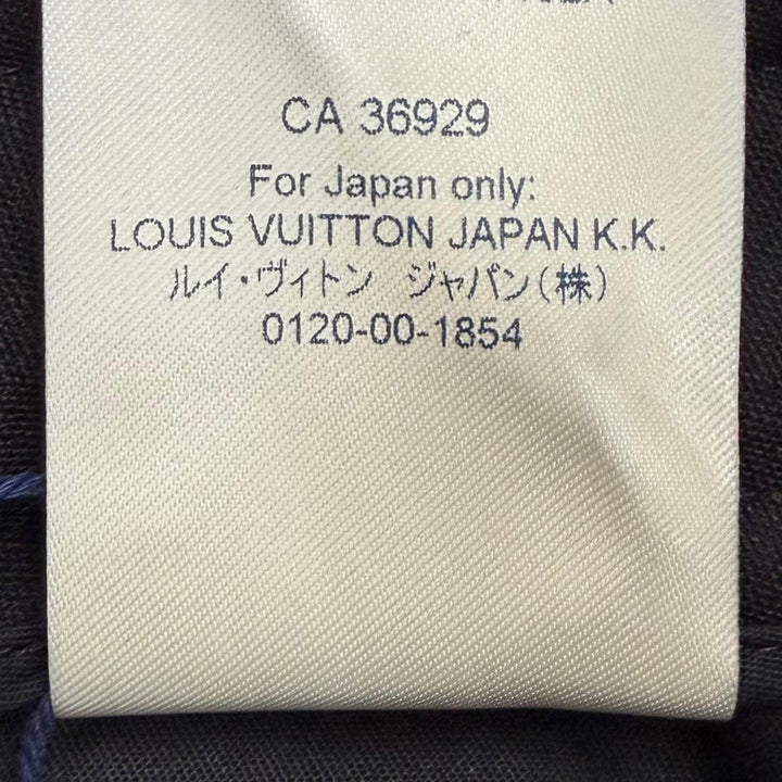 未使用品▼LOUIS VUITTON ルイヴィトン ウール混 ハーフパンツ ショートパンツ ブラック シルバー金具 48 イタリア製 正規品 メンズ