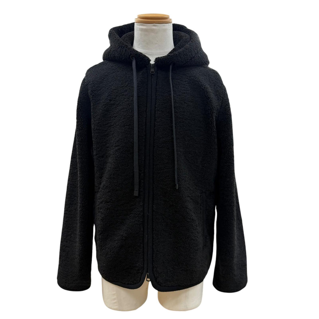 極美品▼モンクレール 25AW K20918G00078 FELPA Exclusive for Ron Herman Zip Up Hoodie ロンハーマン別注 テディ フリースジャケット S