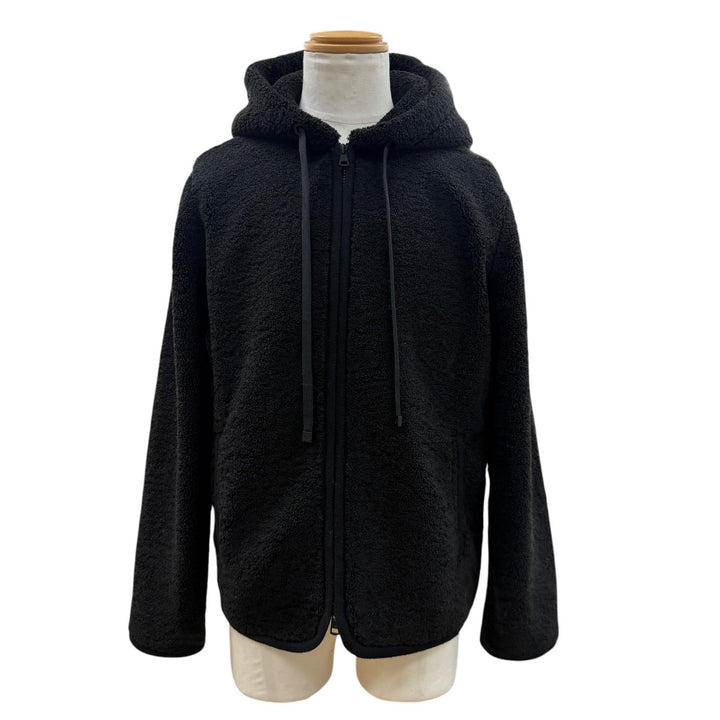 極美品▼モンクレール 25AW K20918G00078 FELPA Exclusive for Ron Herman Zip Up Hoodie ロンハーマン別注 テディ フリースジャケット S