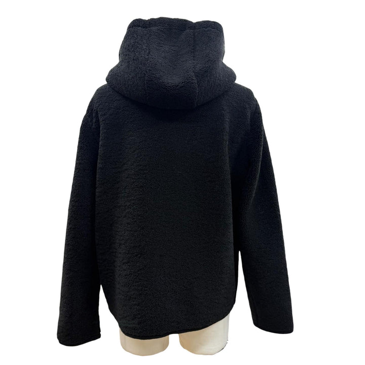 極美品▼モンクレール 25AW K20918G00078 FELPA Exclusive for Ron Herman Zip Up Hoodie ロンハーマン別注 テディ フリースジャケット S