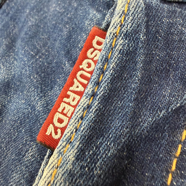 【ドンドン見直し】美品 ▼DSQUARED2 ディースクエアード 22SS S79LA0039 ICON COOL GUY JEAN ダメージ加工 デニムパンツ IT 46 正規品