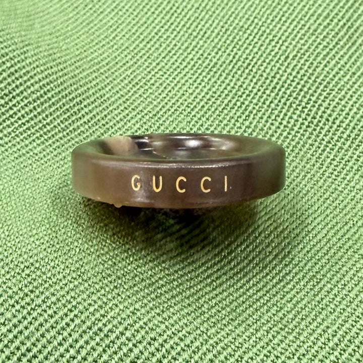 極美品▼GUCCI グッチ 23AW 747275 ウール ピークドラペル ダブルブレスト テーラードジャケット グリーン 46 イタリア製 正規品 メンズ